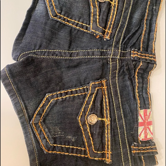 MACHINE Nouvelle Mode Jean Shorts - Picture 3 of 4